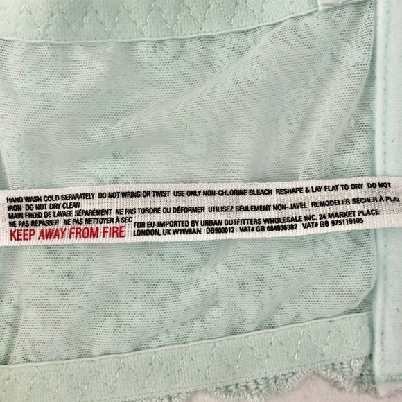 New Free People Daydreamer Ice Fog Lace Bra - Picture 13 of 14